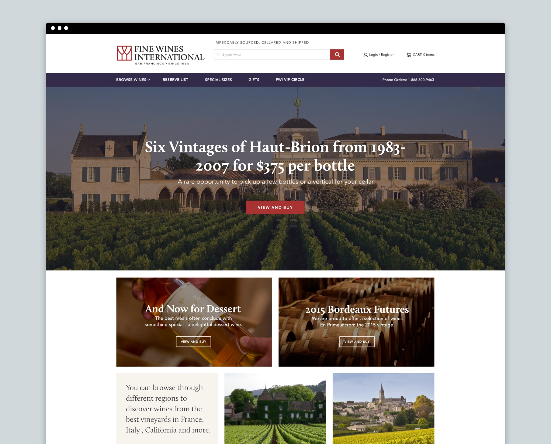 Home page