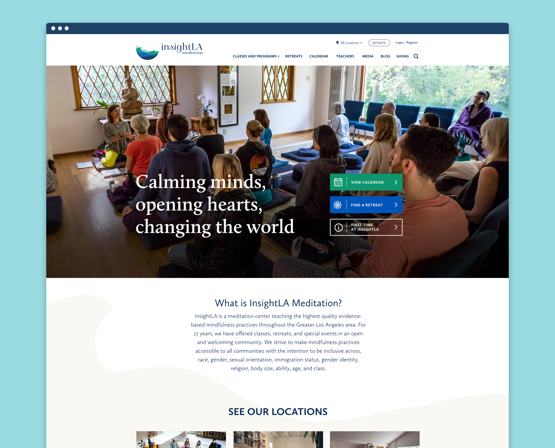 Home page