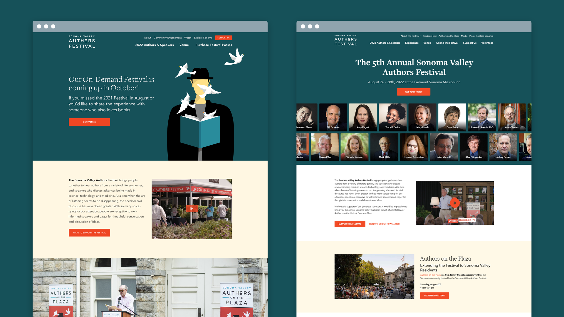 Home page options