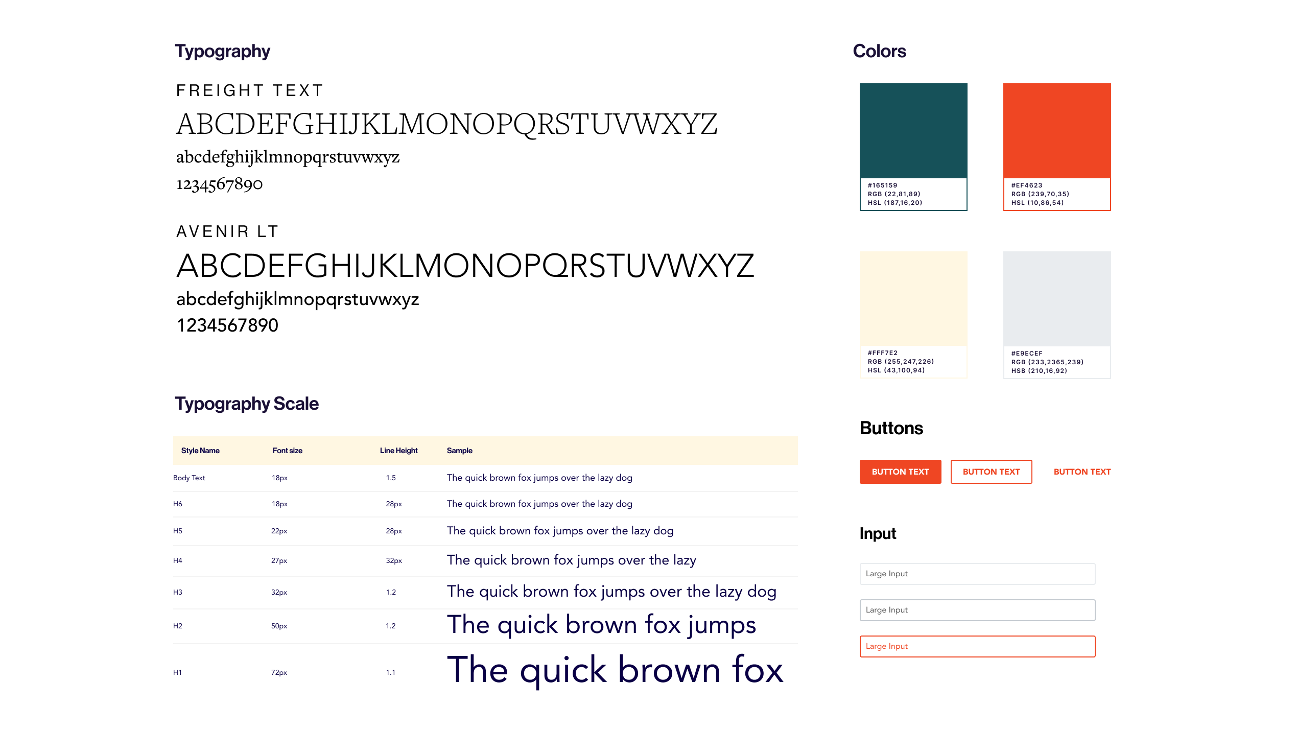Style Guide
